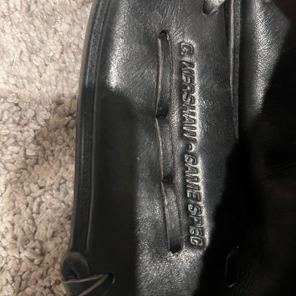 Wilson A2000 Kershaw 11.75” Black Baseball Glove- hardly used. - Picture 4 of 5